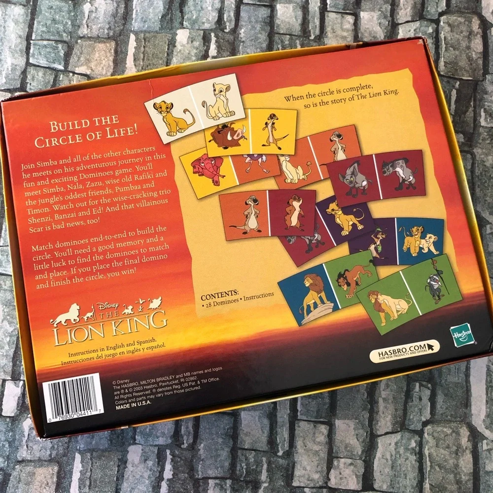 Disney’s Lion King Circle of Life Dominoes Game